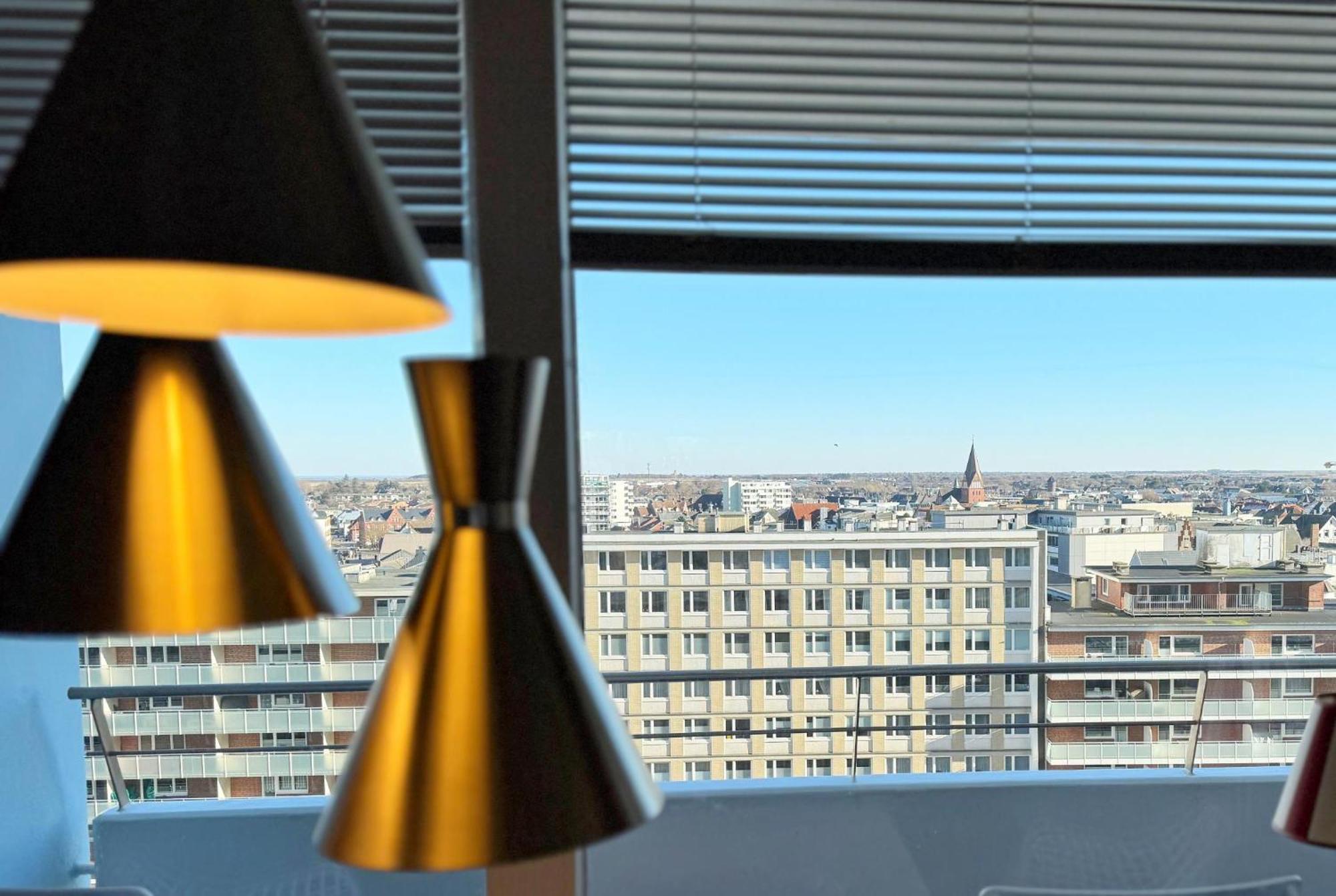 Haus Metropol App 145 Direkt Am Strand 2 Mit Balkon Cityblick Westerland Kültér fotó