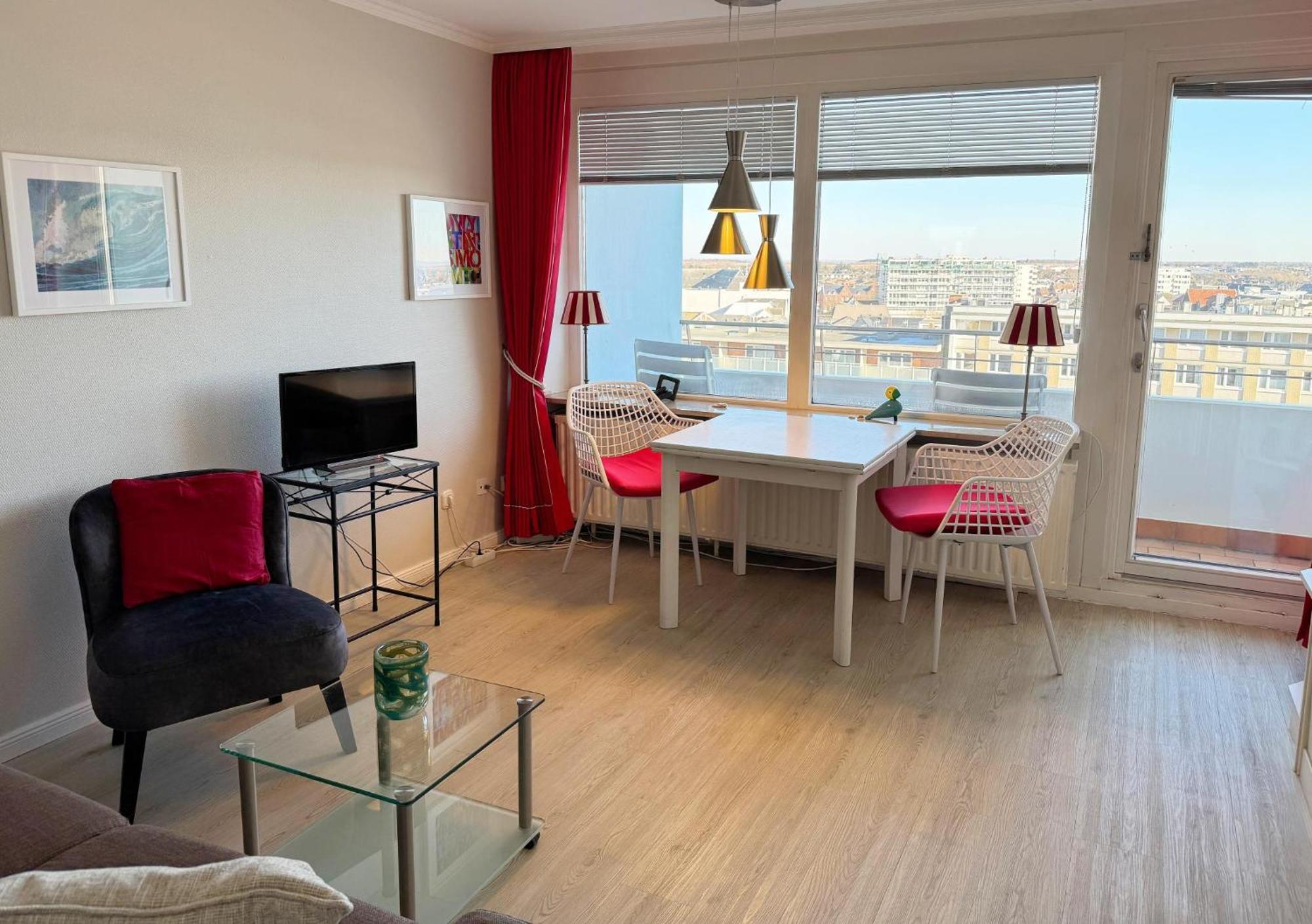 Haus Metropol App 145 Direkt Am Strand 2 Mit Balkon Cityblick Westerland Kültér fotó